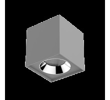Светильник светодиодный DL-02 Cube 150х160 36Вт 4000К 35град. накладной RAL7045 сер. мат. VARTON V1-R0-H0360-20000-2003640