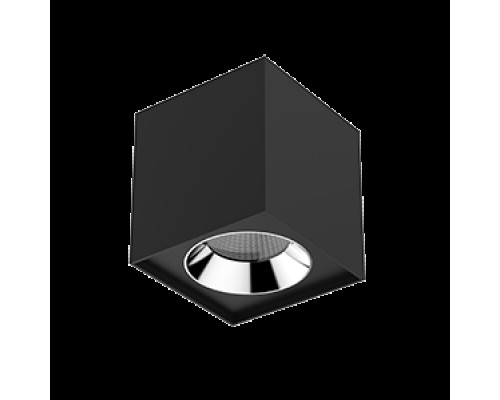 Светильник светодиодный DL-02 Cube 150х160 36Вт 4000К 35град. накладной RAL9005 черн. мат. VARTON V1-R0-T0360-20000-2003640