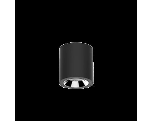 Светильник светодиодный DL-02 Tube 100х110 12Вт 3000К 35град. накладной RAL9005 черн. матовый VARTON V1-R0-T0113-20000-2001230
