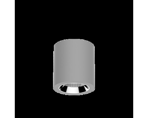 Светильник светодиодный DL-02 Tube 125х135 18Вт 4000К 35град. накладной RAL7045 сер. мат. VARTON V1-R0-H0113-20000-2001840