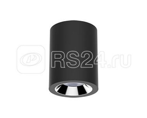 Светильник светодиодный DL-02 Tube 220х150 55Вт 3000К 35град. накладной RAL9005 черн. матовый VARTON V1-R0-T0391-20000-2005530
