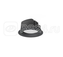 Светильник светодиодный DL-PRO 144х71 20Вт 3000К IP65 круглый встраив. (монтаж. отв. 125-135мм) черн. RAL9005 VARTON V1-R0-T0556-10000-6502030