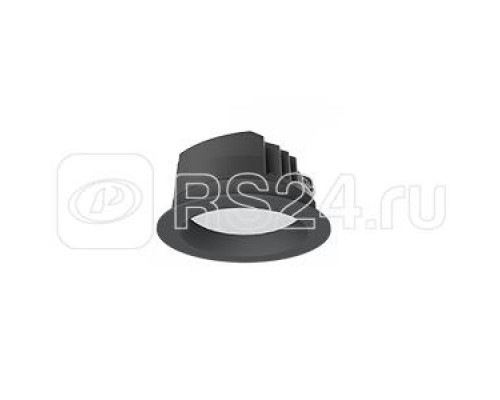 Светильник светодиодный DL-PRO 144х71 20Вт 3000К IP65 круглый встраив. (монтаж. отв. 125-135мм) черн. RAL9005 VARTON V1-R0-T0556-10000-6502030