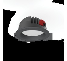Светильник светодиодный DL-PRO 183х80 35Вт 4000К IP65 круглый встраив. (монтаж. отв. 160-175мм) черн. RAL9005 VARTON V1-R0-T0557-10000-6503540