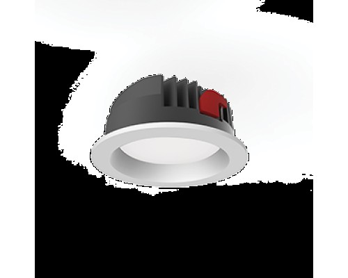 Светильник светодиодный DL-PRO 183х80 35Вт 6500К IP65 круглый встраив. (монтаж. отв. 160-175мм) VARTON V1-R0-00557-10000-6503565