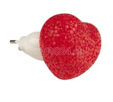 Светильник светодиодный DTL-309-Сердечко/RED/1LED/0.1Вт красн. Uniel 10325