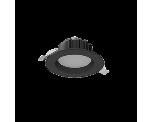 Светильник светодиодный Downlight 116х55 11Вт 4000К IP54 круглый встраив. RAL9005 черн. мат. VARTON V1-R0-T0011-10000-4401140