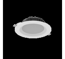 Светильник светодиодный Downlight 190х65 16Вт 3000К аварийный автономный постоянного действия круглый встраив. VARTON V1-R0-00083-10A00-4401630
