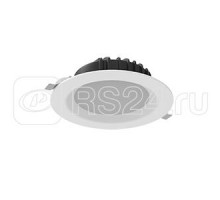 Светильник светодиодный Downlight 190х70 16Вт 4000К IP54/20 круглый встраив. аварийный автономный постоянного действия RAL9010 бел. матовый Teletest VARTON V1-R0-00083-10AT0-4401640