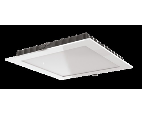 Светильник светодиодный Downlight 200х200х25 25Вт 3000К IP44/20 квадратный встраив. диммер DALI VARTON V1-R0-00342-10D01-4402530