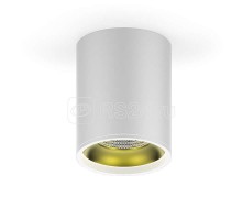Светильник светодиодный HD010 12Вт 3000К 79x100 900лм накладной бел. золото Gauss HD010