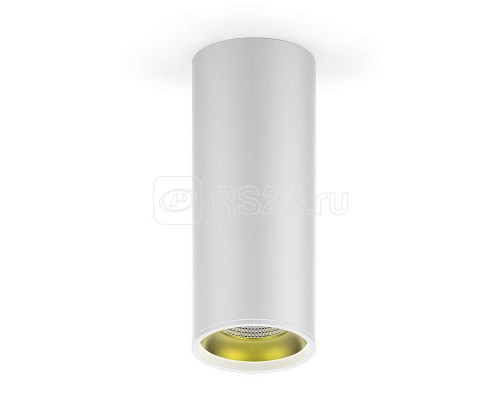 Светильник светодиодный HD012 12Вт 3000К 79x200 900лм накладной бел. золото Gauss HD012