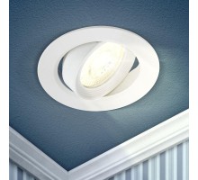 Светильник светодиодный KL LED 22A-5 3K WH круглый поворотн. LED SMD 5Вт 3000К бел. ЭРА Б0037036