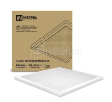 Светильник светодиодный LPU-02 100Вт ПРИЗМА 230В 4000К 8500лм 595х595х19мм IP40 панель IN HOME 4690612029788
