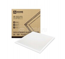 Светильник светодиодный LP-02-SLIM 36Вт 230В 4000К 3000лм 595х595х8мм IP40 без ЭПРА панель бел. IN HOME 4690612031262