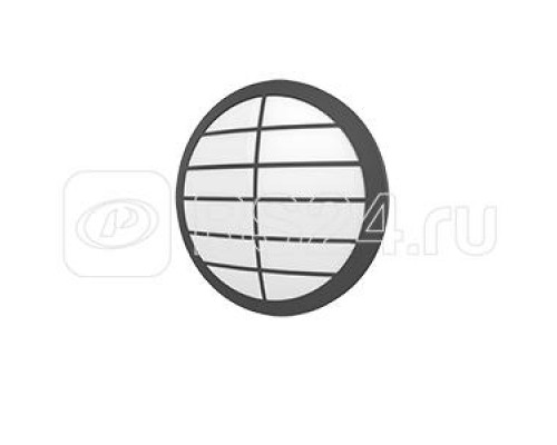 Светильник светодиодный NERO FLEX 300х85 25Вт 4000К IP65 черн. с рамкой решетка с микроволновым датчиком движения VARTON V1-U0-T0821-21FS3-6502540