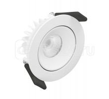 Светильник светодиодный SPOT ADJUST ДВО 4.5Вт 3000К 360лм IP20 бел. LEDVANCE 4058075126886