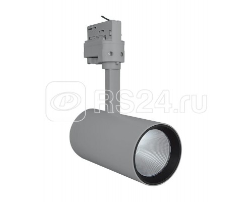 Светильник светодиодный SPOT TRACKLIGHT 25Вт 3000К 90RA 1750лм трековый угол пучка 24град. сер. LEDVANCE 4058075113688
