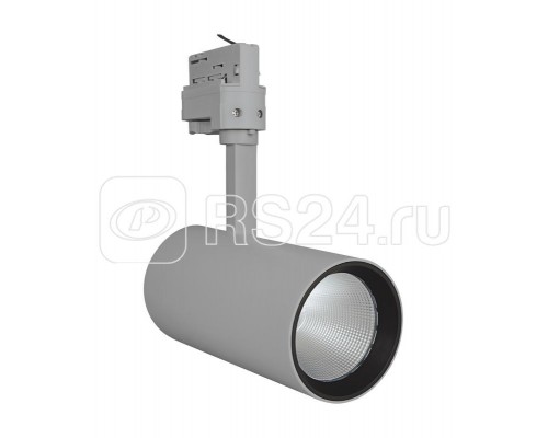 Светильник светодиодный SPOT TRACKLIGHT 35Вт 3000К 90RA 2660лм трековый угол пучка 24град. сер. LEDVANCE 4058075113725