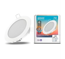 Светильник светодиодный Smart Home 7Вт DIM+CCT Gauss 2030122