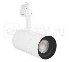 Светильник светодиодный TRACKLIGHT SPOT ZOOM D85 25Вт 3000К 97R 1500лм трековый угол пучка 25град. диммир. бел. WT LEDVANCE 4058075335769