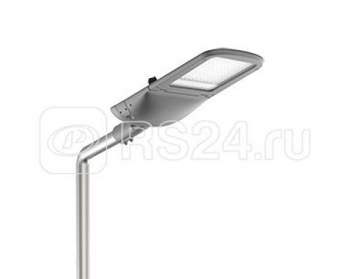 Светильник светодиодный Tornado Plaza 100Вт 5000К уличный крепление на консоль RAL7045 сер. муар DALI ZHAGA VARTON V1-S1-70443-40Y34-6610050