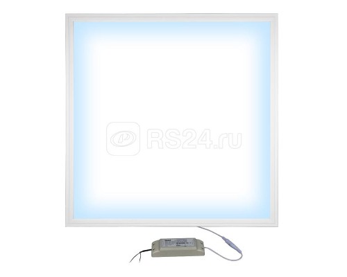 Светильник светодиодный ULP-6060-42W/6500К EFFECTIVE WHITE потолоч. встраиваемый в компл. с источн. питания корпус бел. Uniel UL-00004671
