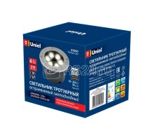 Светильник светодиодный архитектурный ULU-B11A-6W/2700К IP67 GREY уличный встраиваемый теплый бел. свет корпус сер. Uniel UL-00006823