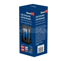 Светильник светодиодный архитектурный ULU-T03A-10W/3000К IP65 BLACK уличный напольный теплый бел. свет корпус сер. Uniel UL-00006815