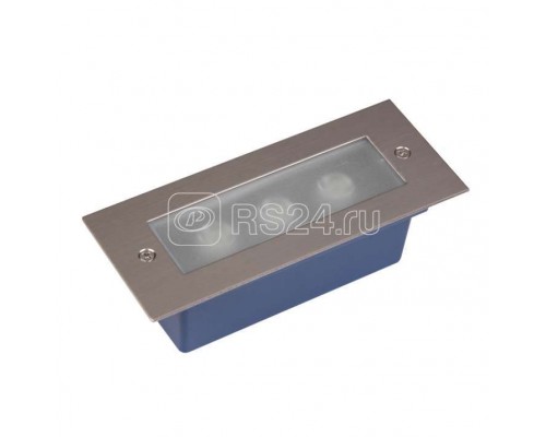 Светильник светодиодный для ландшафтного и архитектурного освещения PWS/R S170070  3Вт 4000К Chrome IP65 встраиваемый Jazzway 5006584A