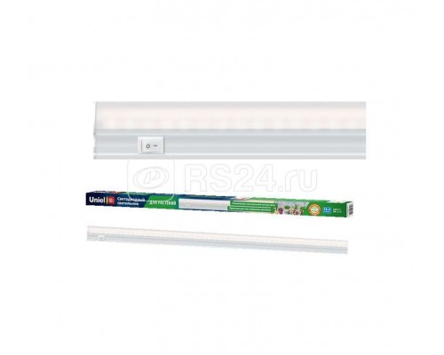 Светильник светодиодный для растений ULI-P11-35W/SPFR WHITE 1150мм IP40 линейный выкл. на корпусе спектр для фотосинтеза бел. Uniel UL-00002259