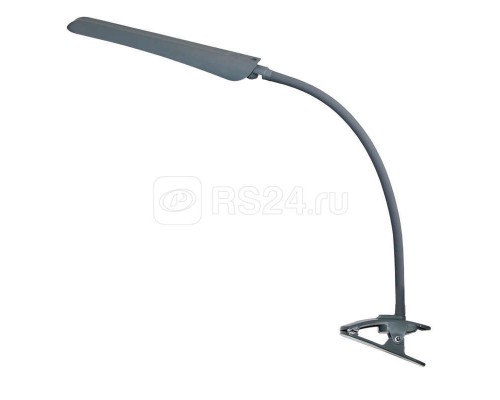 Светильник светодиодный Гермес ПШ сенсорный настол. на прищепке 8Вт антрацит Трансвит 000000000812