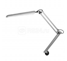 Светильник светодиодный Гермес сенсорный настол. на струбцине 8Вт серебр. Трансвит 125