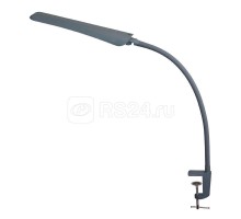 Светильник светодиодный Гермес СШ сенсорный настол. на струбцине 8Вт антрацит Трансвит 000000000058