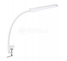 Светильник светодиодный Гермес СШ сенсорный настол. на струбцине 8Вт бел. Трансвит 000000000059