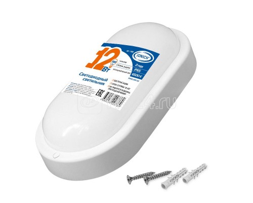 Светильник светодиодный ЖКХ ILED-SMD2835-СПП-12-970-220-6.5-IP65-O IONICH 1469