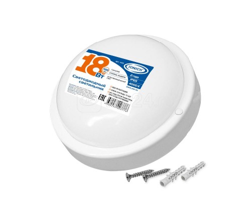 Светильник светодиодный ЖКХ ILED-SMD2835-СПП-18-1440-220-4-IP65-R IONICH 1470
