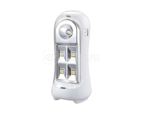 Светильник светодиодный СБА 2215DC 4+1LED 600мА.ч lithium battery DC аварийный IN HOME 4690612029542