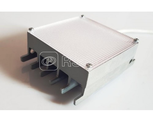 Светильник светодиодный серии АЛЬБАТРОС АТ-ДВО-07-10-35-О 10 Вт 1500лм LED 5000К 120град. IP20 опал(решетка 100х100) Атон АТДВО071035O