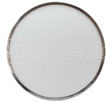 Светильник светодиодный ТабLEDка 310 LED 36 M07 опал мат./кольцо хром (310х70 36Вт 4000К IP44) (инд.упак.) Элетех 1030450390