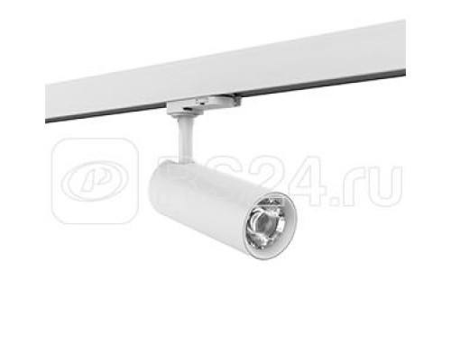 Светильник светодиодный трек TT-02 225х74х60 20Вт 3000К 35град. RAL9003 бел. матовый VARTON V1-R0-00560-90L18-2002030