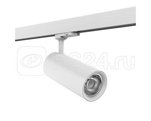 Светильник светодиодный трек TT-02 260х74х80 30Вт 3000К 24град. RAL9003 бел. матовый VARTON V1-R0-00561-90R10-2003030