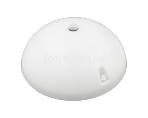 Светильник светодиодный влагозащ. ULW-K20D 12W/6000K SENSOR WHITE круг 12Вт 1200лм дневной бел. свет 6000К d220мм корпус бел. с датчиком движ. IP54 Uniel UL-00005232