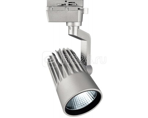 Светильник трековый PTR 0125-2 25Вт 4000К 24град. GR (new) IP40 сер. JazzWay 5023727