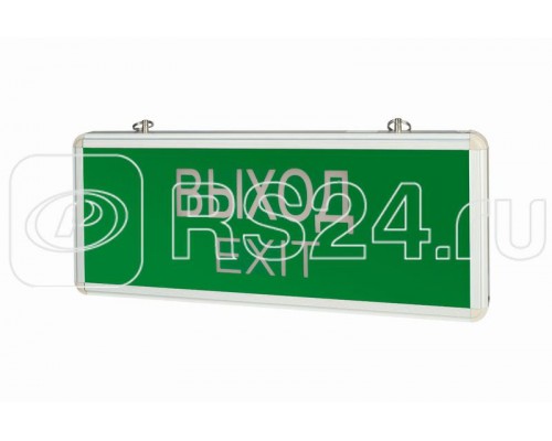 Светильник ВЫХОД-EXIT 1.5 ч IP20 аварийный односторонний VARTON V1-R0-70354-02A02-2000365
