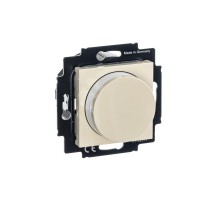 Светорегулятор Levit поворотно-нажимной 60-600Вт R сл. кость/бел. ABB 2CHH942247A6017