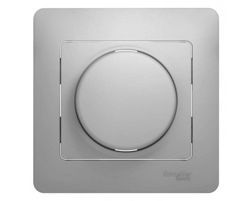 Светорегулятор (диммер) Glossa LED RC 630Вт/В.А в сборе алюм. SchE GSL000337