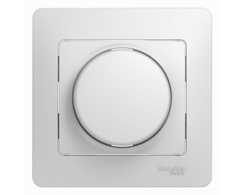 Светорегулятор (диммер) Glossa LED RC 630Вт/В.А в сборе бел. SchE GSL000137