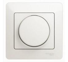 Светорегулятор (диммер) Glossa LED RC 630Вт/В.А в сборе перламутр SchE GSL000637