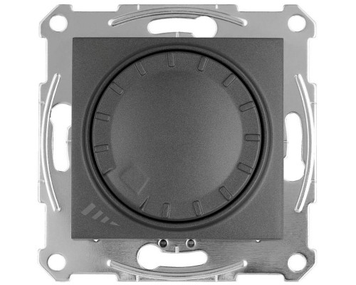 Светорегулятор (диммер) Sedna LED поворотно-нажимной универс. 4-400Вт графит SchE SDN2201270
